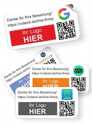 Votingsticker für mehr neue und echte Bewertungen