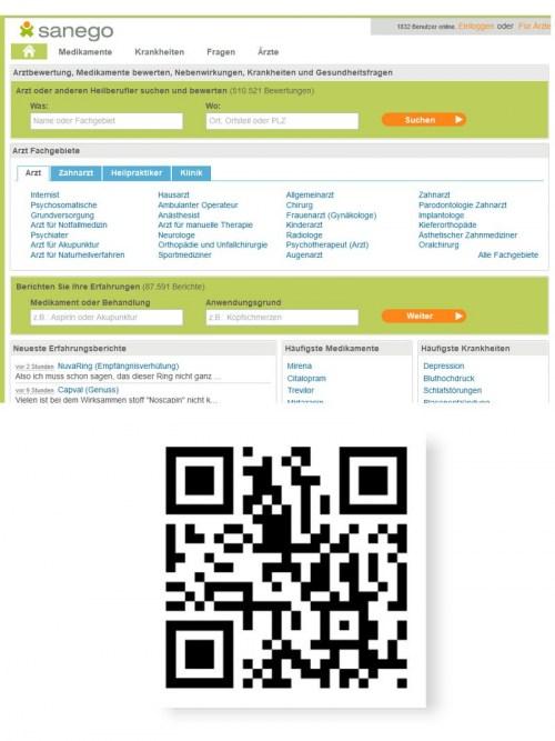 Neue echte Bewertungen auf Sanego.de mit einem Klick